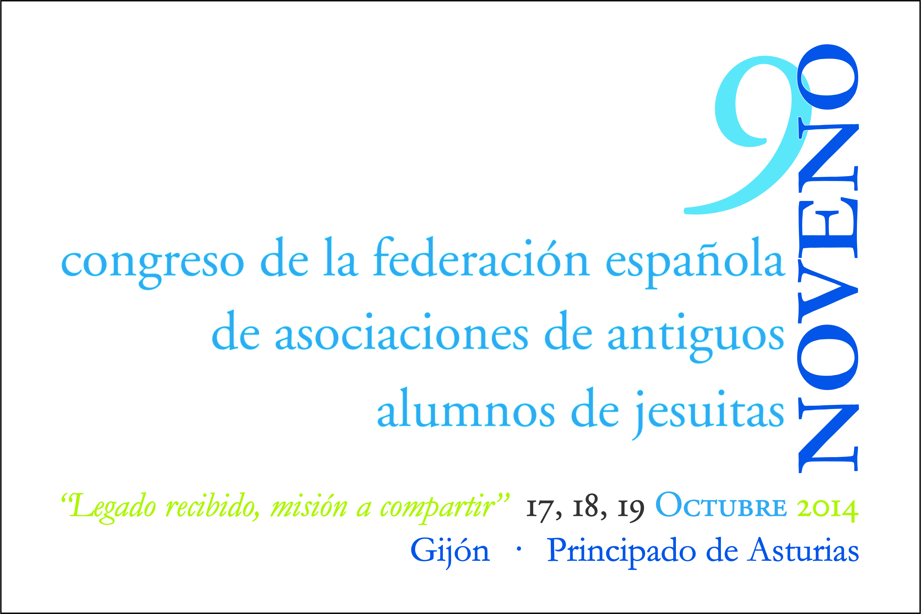 CVs de los ponentes del IX Congreso de la Federación Española de Asociaciones de AA.AA. de Jesuitas
