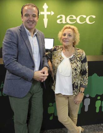 Jorge Areces (p.1988) responsable de la junta local de AECC presentó el balance anual